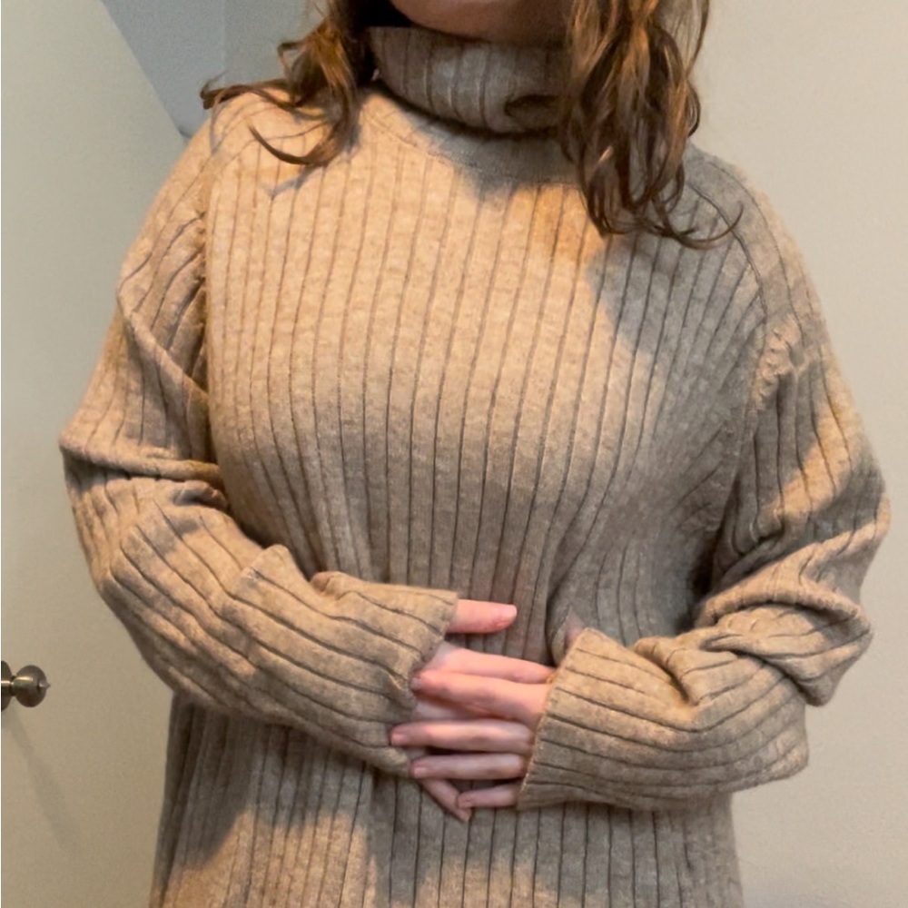 Cozy Knit Turtleneck Sweater